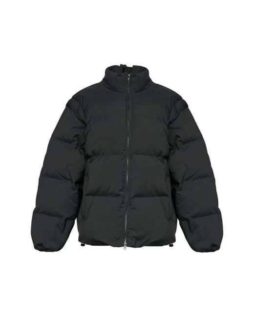 MM6 by Maison Margiela Gray Winter Jackets