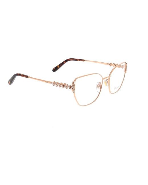 Glasses Chopard de color Metallic