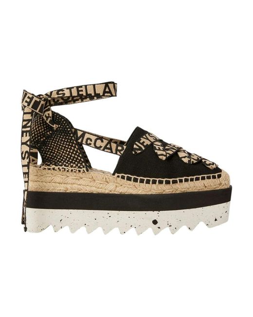 Stella McCartney Black Espadrilles