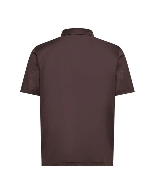 D4.0 Brown Polo Shirts for men