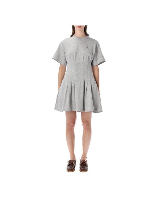 Polo Ralph Lauren Gray Short Dresses