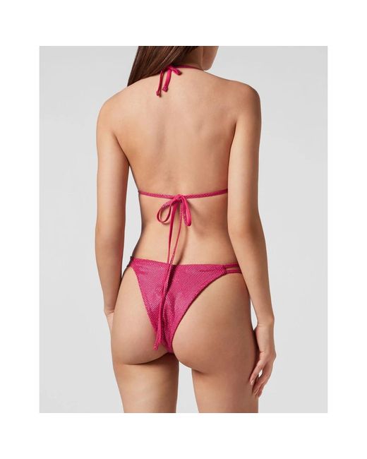Philipp Plein Badmode ,Roze ,Katoen Slip Ondergoed in het Pink