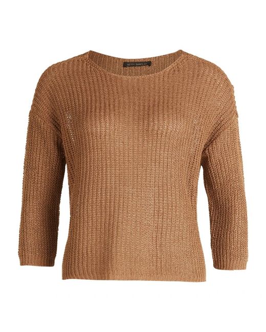 Betty Barclay Brown Basic-Strickpullover