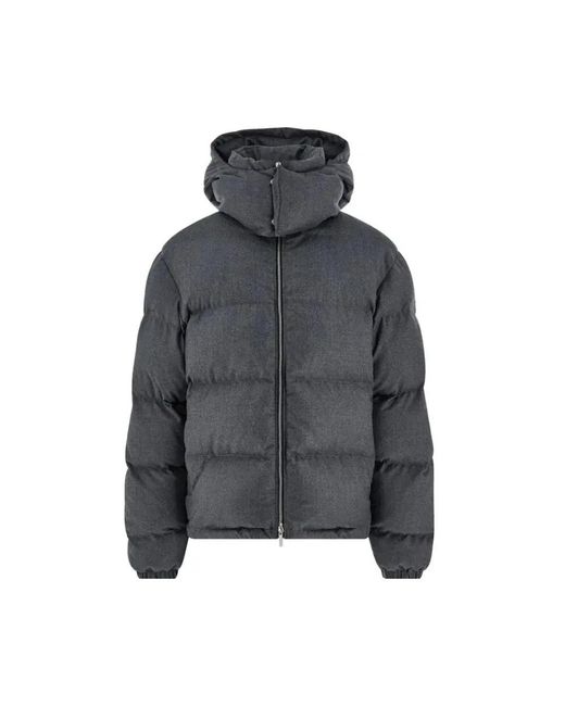 Ferragamo Pufferjack in het Gray voor heren