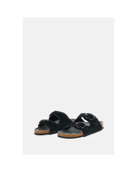Birkenstock Black Sliders