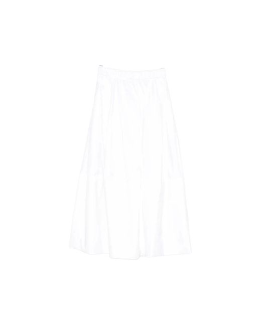 Co. White Midi Skirts