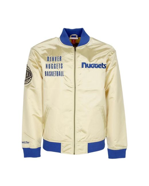 Bomber Jackets di Mitchell & Ness in Blue da Uomo