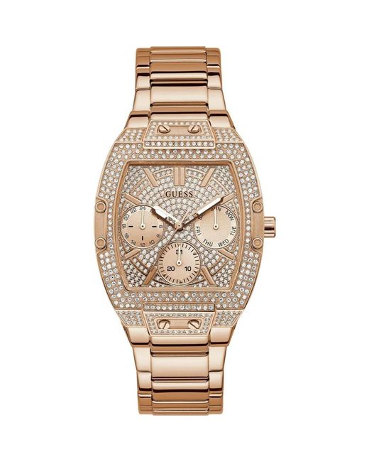 Guess Raven Horloge in het Metallic