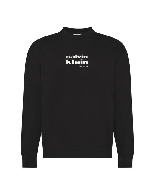 Calvin Klein Black Sweatshirts for men