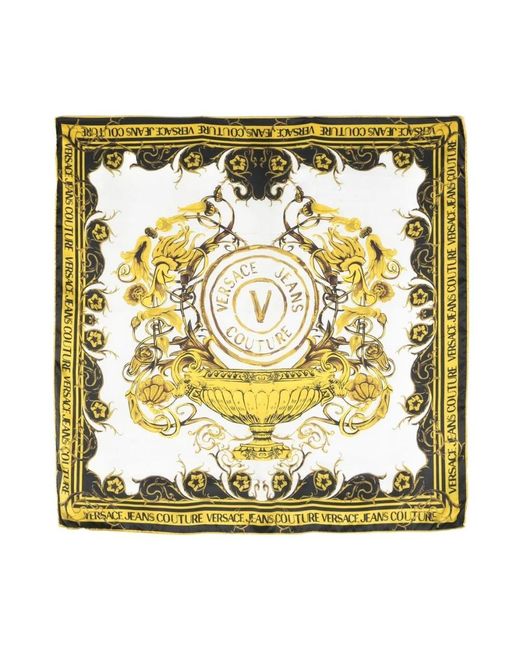 Versace Metallic Pocket scarves