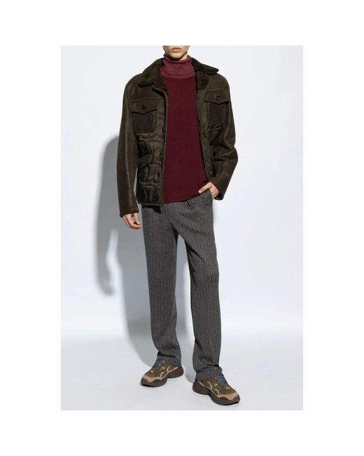 Etro Woll rollkragenpullover in Purple für Herren