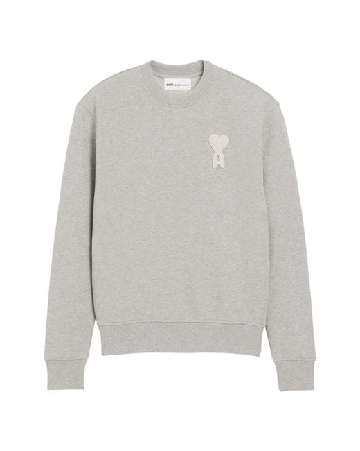 AMI Gray Sweatshirts for men