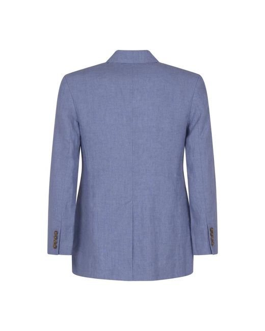 Polo Ralph Lauren Blue Stilvolle jacke blazer