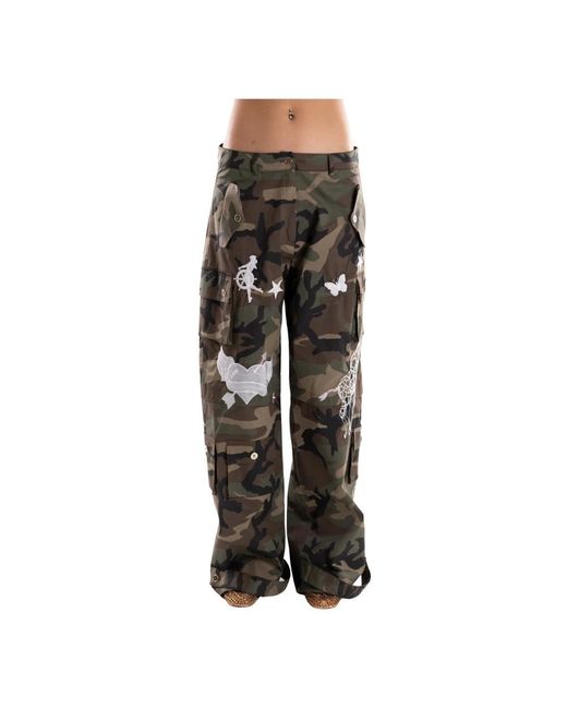 Wide Trousers 5 PROGRESS de color Black