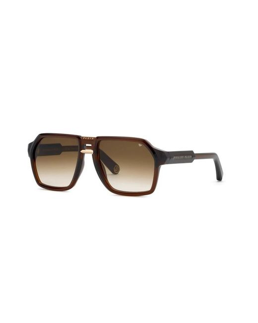Philipp Plein Brown Sunglasses for men