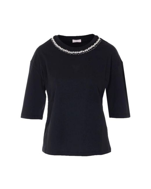 Liu Jo Black Blouses
