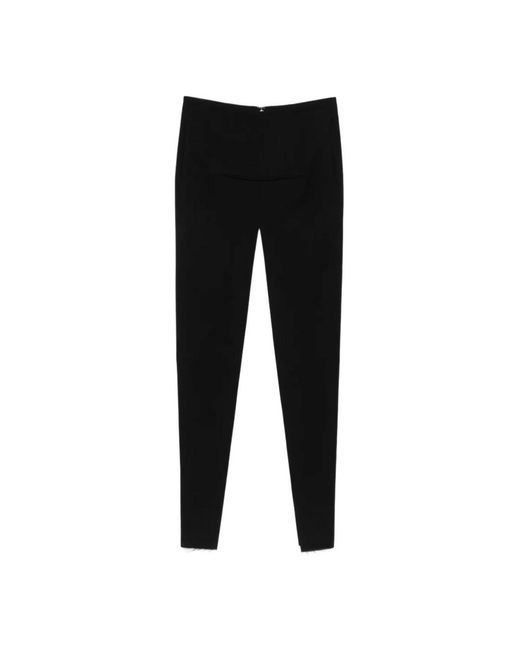 Rick Owens Broeken ,Zwart ,Zwarte Rok Gesneden Stijl in het Black