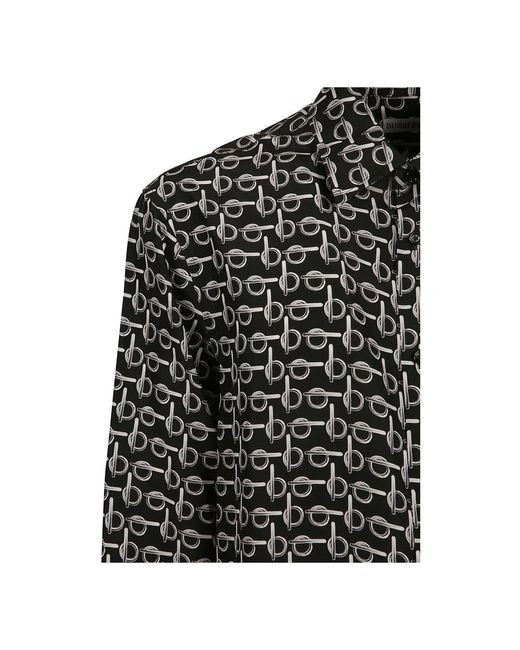Burberry Casual hemden für männer in Black für Herren