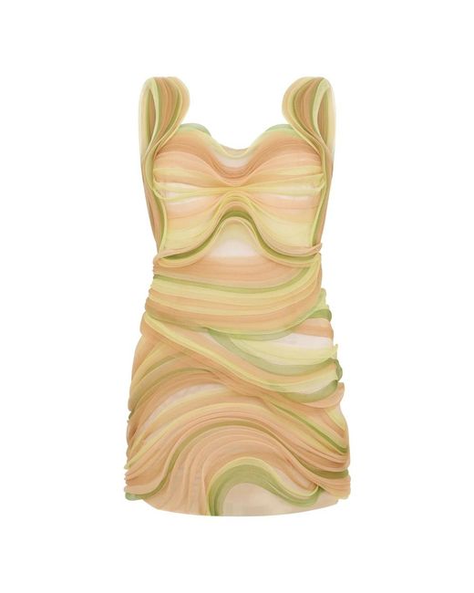 Alberta Ferretti Jurken in het Yellow