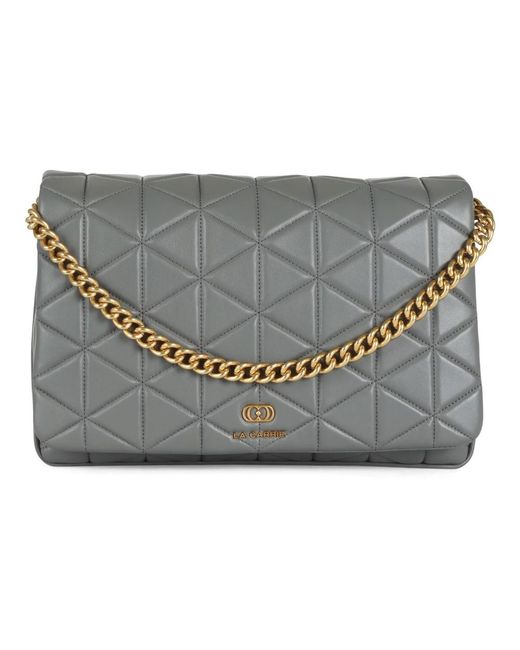 La Carrie Metallic Shoulder Bags