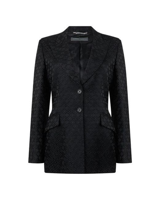 Alberta Ferretti Black Blazers