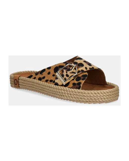 Sliders Bohonomad en coloris Brown