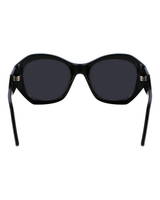 Karl Lagerfeld Black Stylische sonnenbrille kl6146s schwarz