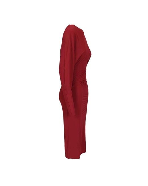 Amazuìn Red Midi Dresses