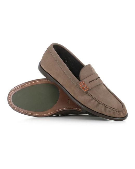 Paul Smith Gray Loafers for men