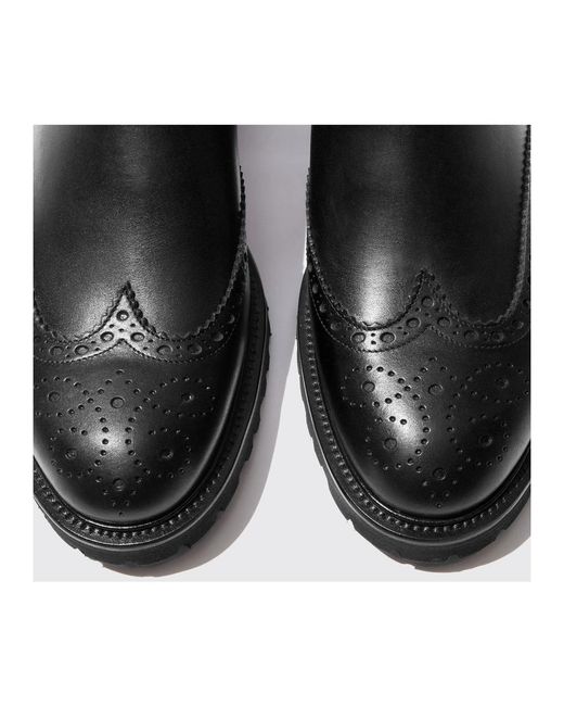 Scarosso Black Keith Boots for men