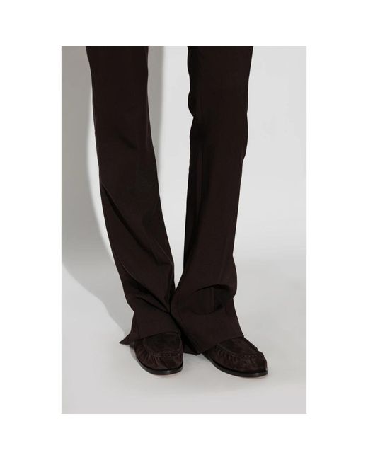Max Mara Black Sponda Loafer