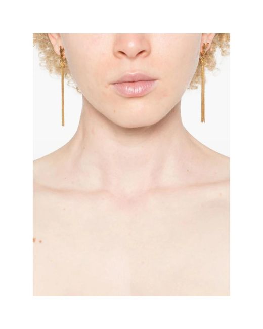 Saint Laurent Metallic Earrings