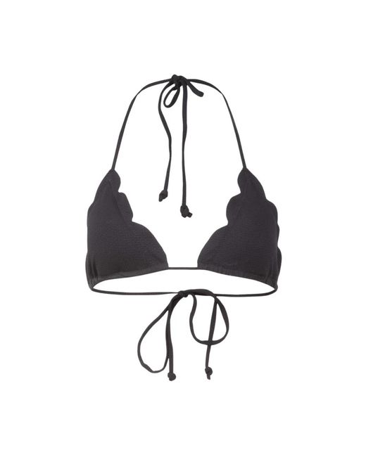 Marysia Swim Zwarte Broadway Bikini Top in het Black