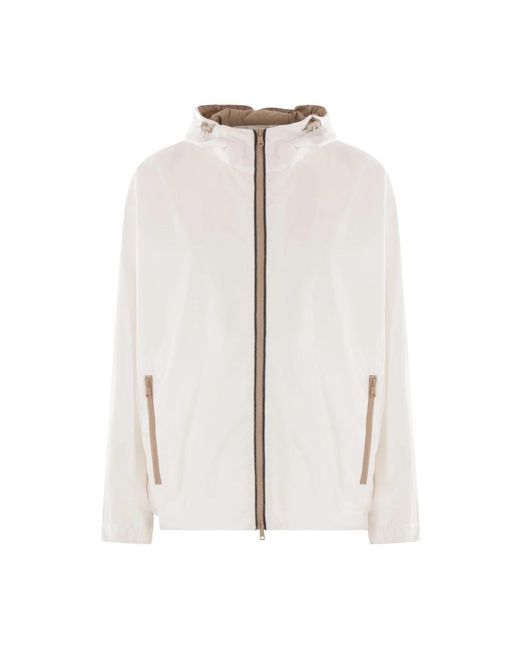 Brunello Cucinelli White Light Jackets