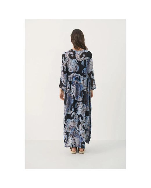Part Two Kleedjes ,Veelkleurig ,Poloniapw Dr Dress in het Blue