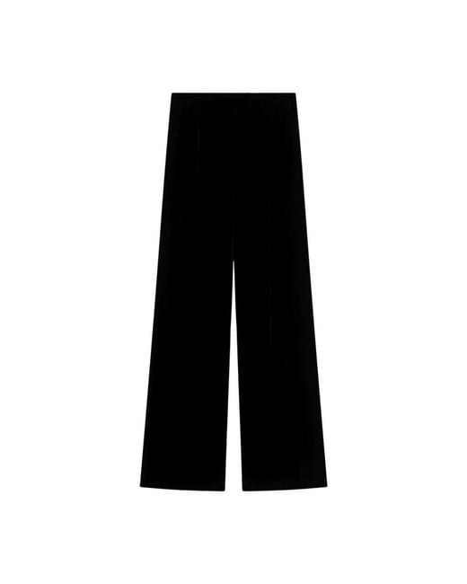 Valentino Garavani Black Wide Trousers