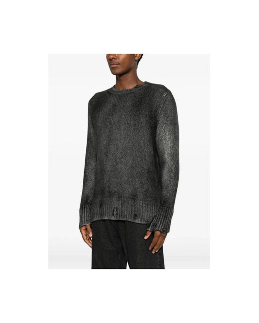 Avant Toi Gray Cashmere Knitwear for men
