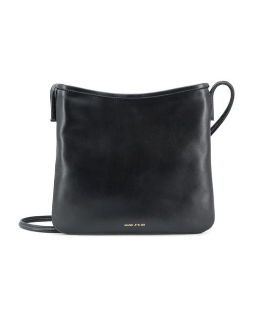 MANU Atelier Black Shoulder Bags