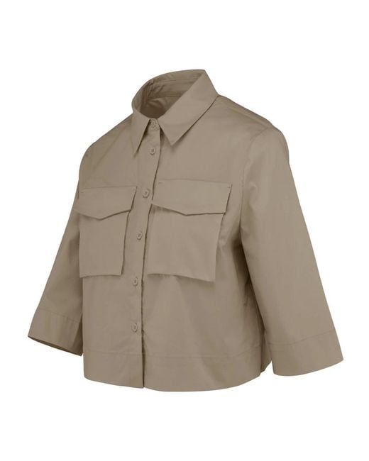 Shirts Bomboogie de color Natural