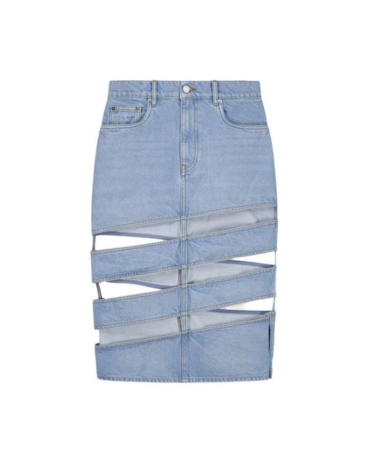 Coperni Skirts in het Blue