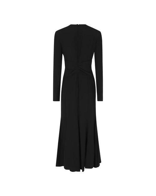 Maxi Dresses Alberta Ferretti de color Black