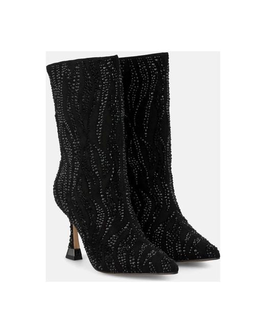 Alma En Pena. Black Heeled Boots