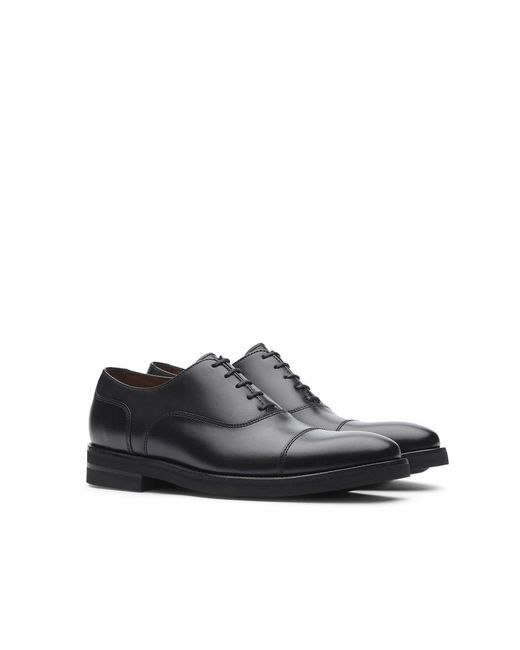 Lottusse Black Business Shoes for men
