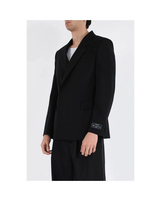 Blazers di MSGM in Black da Uomo