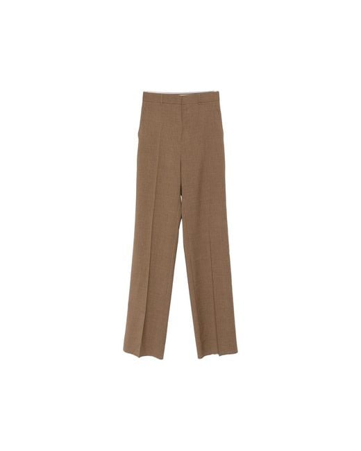 Max Mara Brown Wide Trousers