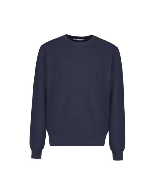 Round-Neck Knitwear di People Of Shibuya in Blue da Uomo