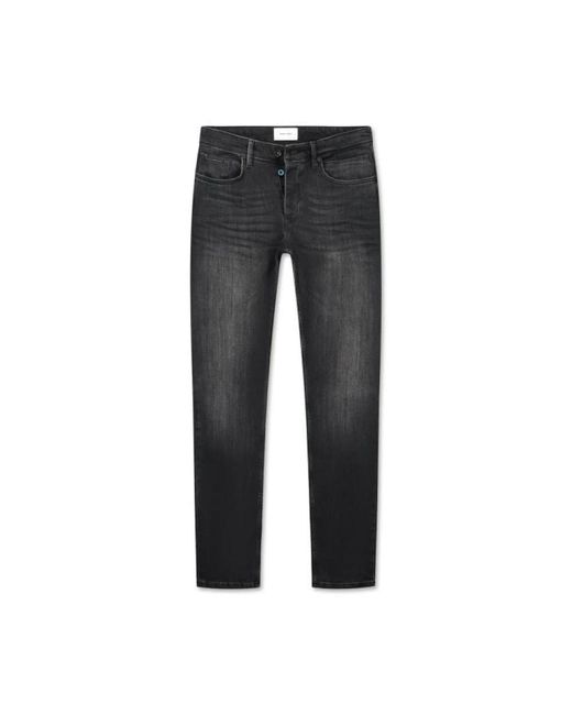 Pure Path Black Slim Fit Jeans for men