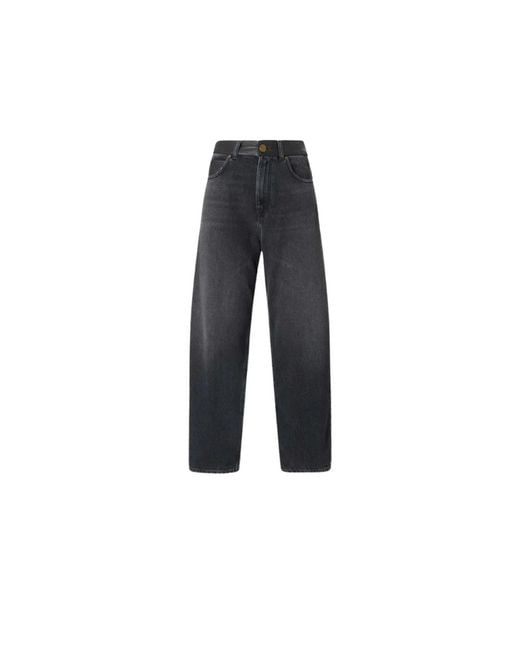 Pinko Blue Loose Fit Jeans