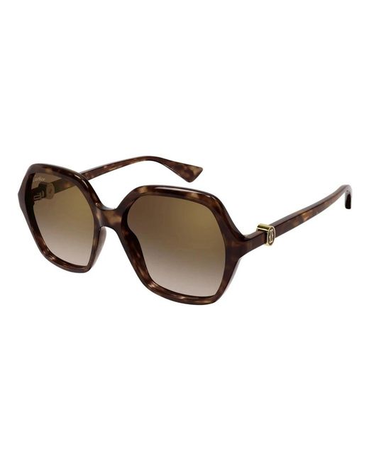 Cartier Brown Sunglasses
