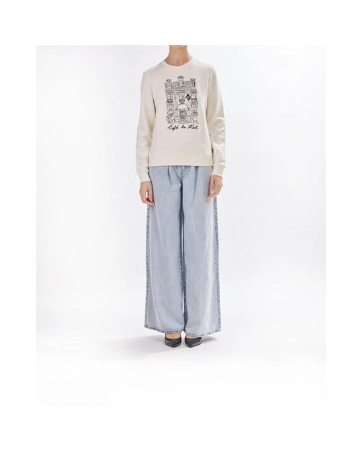 Sweatshirts Karl Lagerfeld de color White
